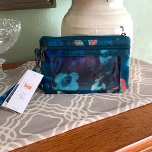 LUG!! NWT! Peekaboo Pouch! Mystic Bloom Forest